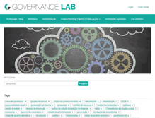 Tablet Screenshot of governancelab.org